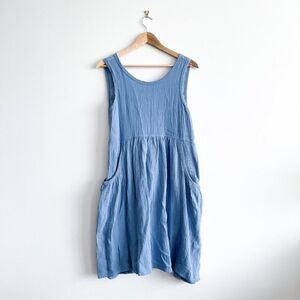 Stitchdrop // Blue sleeveless dress // Size Small // NWOT